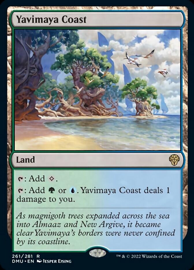 Yavimaya Coast [Dominaria United] - Magic: The Gathering - Card Brawlers | Quebec | Canada |