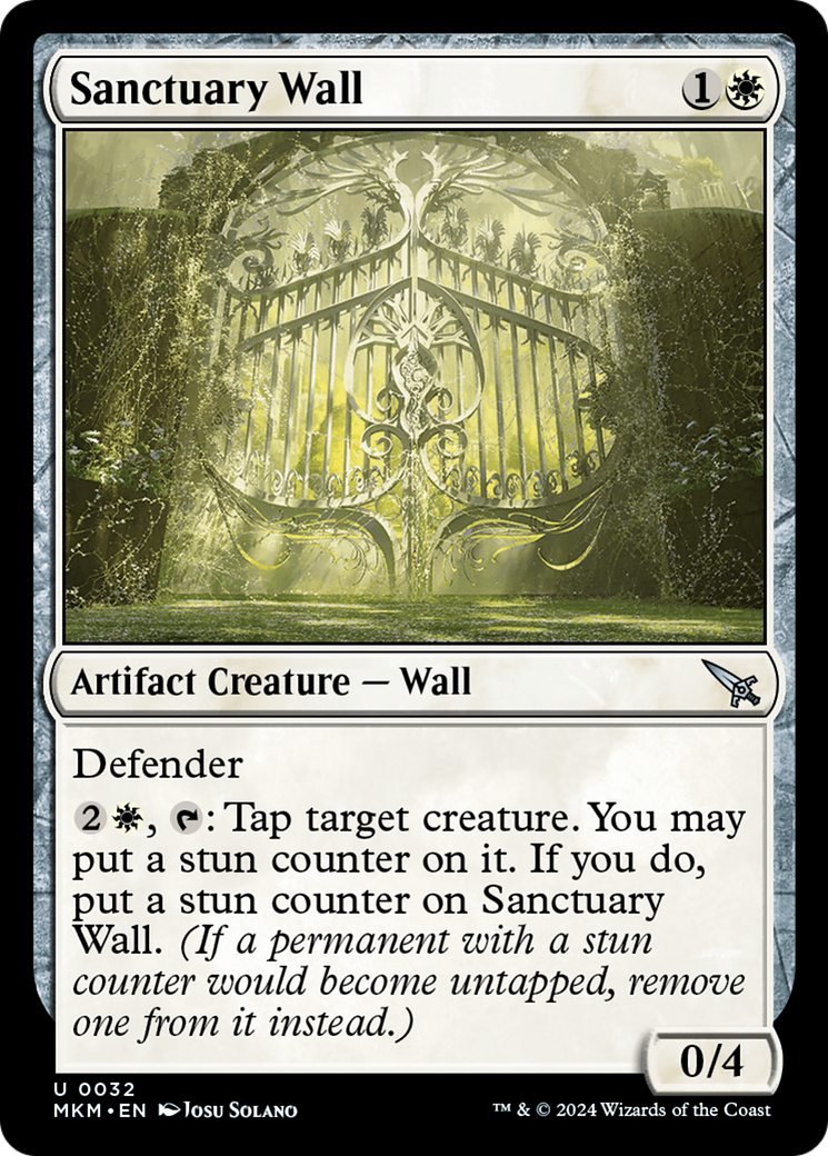 Sanctuary Wall [Murders at Karlov Manor] - Magic: The Gathering - Card Brawlers | Quebec | Canada |