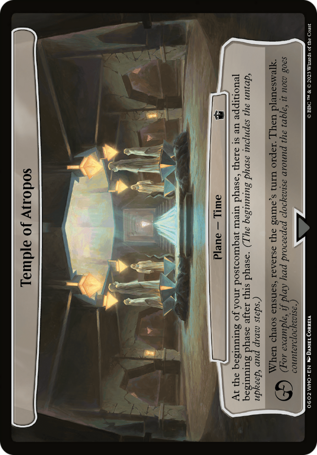 Temple of Atropos [Doctor Who] - Magic: The Gathering - Card Brawlers | Quebec | Canada |