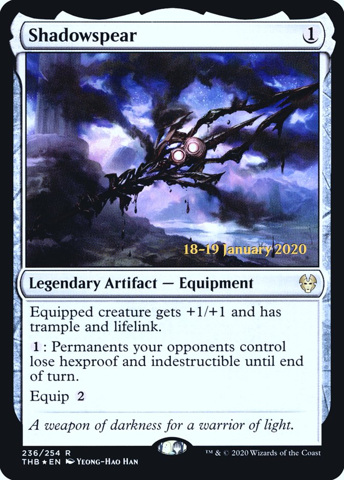 Shadowspear [Theros Beyond Death Prerelease Promos] - Magic: The Gathering - Card Brawlers | Quebec | Canada |
