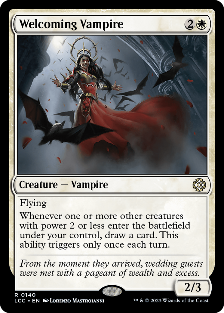 Welcoming Vampire [The Lost Caverns of Ixalan Commander] - Magic: The Gathering - Card Brawlers | Quebec | Canada |