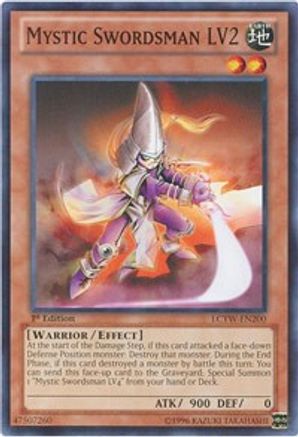 Mystic Swordsman LV2 [LCYW-EN200] Common - Yu-Gi-Oh! - Card Brawlers | Quebec | Canada |