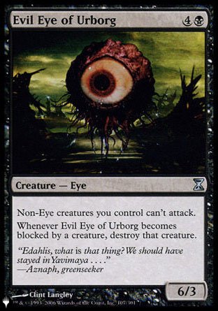 Evil Eye of Urborg [The List] - Magic: The Gathering - Card Brawlers | Quebec | Canada |