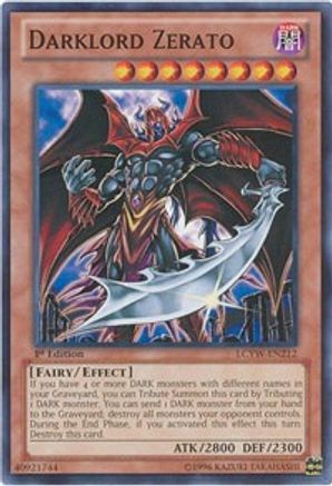 Darklord Zerato [LCYW-EN212] Common - Yu-Gi-Oh! - Card Brawlers | Quebec | Canada |