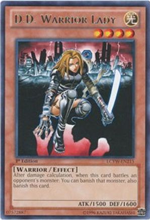 D.D. Warrior Lady [LCYW-EN215] Rare - Yu-Gi-Oh! - Card Brawlers | Quebec | Canada |