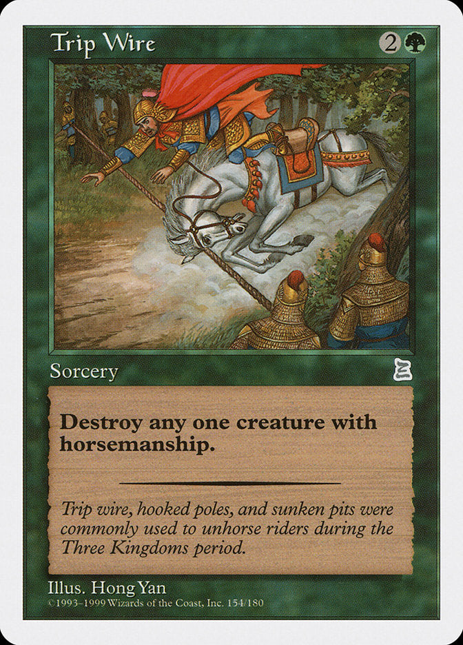 Trip Wire [Portal Three Kingdoms] - Magic: The Gathering - Card Brawlers | Quebec | Canada |