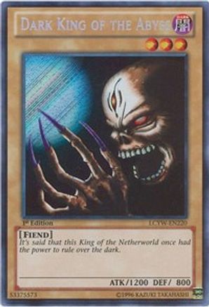 Dark King of the Abyss [LCYW-EN220] Secret Rare - Yu-Gi-Oh! - Card Brawlers | Quebec | Canada |