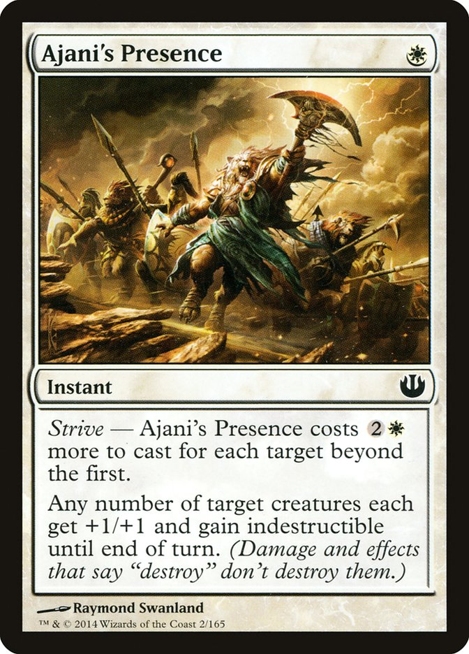 Ajani's Presence [Journey into Nyx] - Magic: The Gathering - Card Brawlers | Quebec | Canada |