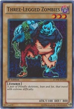Three-Legged Zombies [LCYW-EN226] Super Rare - Yu-Gi-Oh! - Card Brawlers | Quebec | Canada |