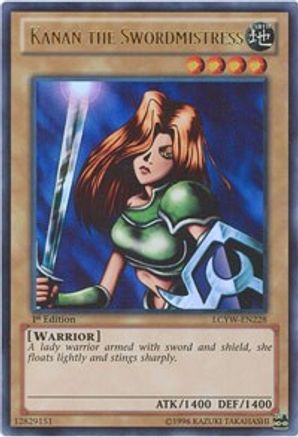 Kanan the Swordmistress [LCYW-EN228] Ultra Rare - Yu-Gi-Oh! - Card Brawlers | Quebec | Canada |