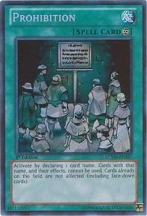 Prohibition [LCYW-EN267] Secret Rare - Yu-Gi-Oh! - Card Brawlers | Quebec | Canada |