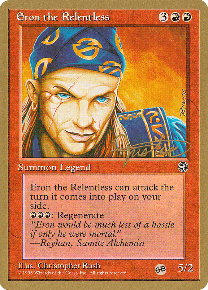 Eron the Relentless (Mark Justice) (SB) [Pro Tour Collector Set] - Magic: The Gathering - Card Brawlers | Quebec | Canada |