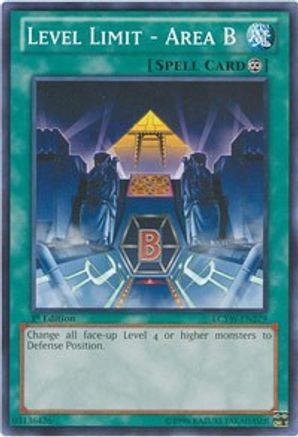 Level Limit - Area B [LCYW-EN279] Common - Yu-Gi-Oh! - Card Brawlers | Quebec | Canada |