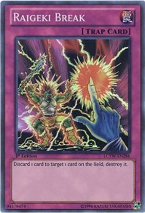 Raigeki Break [LCYW-EN286] Super Rare - Yu-Gi-Oh! - Card Brawlers | Quebec | Canada |