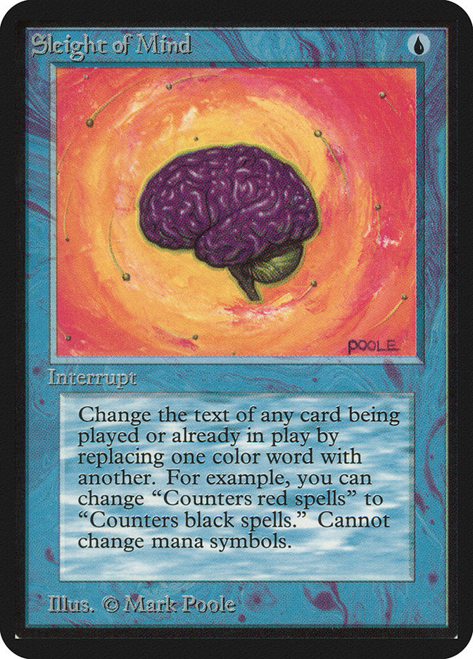 Sleight of Mind [Alpha Edition] - Magic: The Gathering - Card Brawlers | Quebec | Canada |