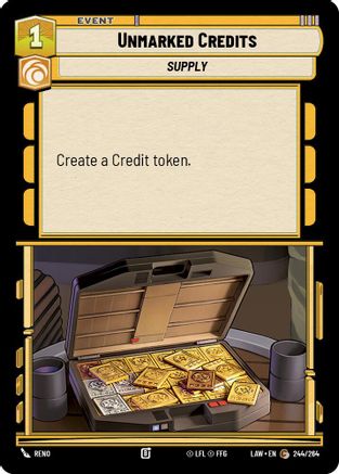 Unmarked Credits (244/264) - A Lawless Time - A Lawless Time - Card Brawlers | Quebec | Canada |