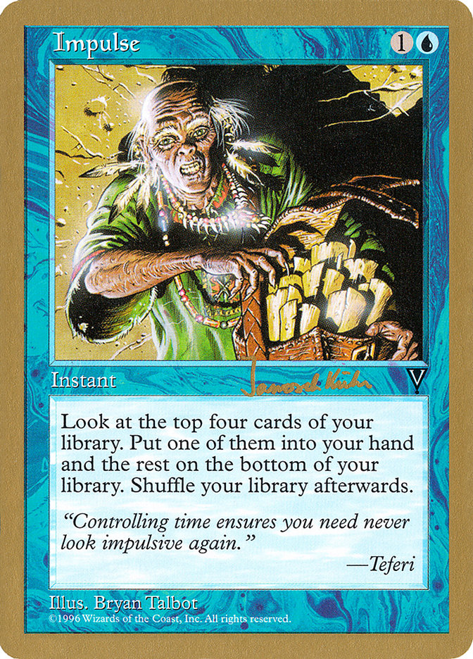 Impulse (Janosch Kuhn) [World Championship Decks 1997] - Magic: The Gathering - Card Brawlers | Quebec | Canada |