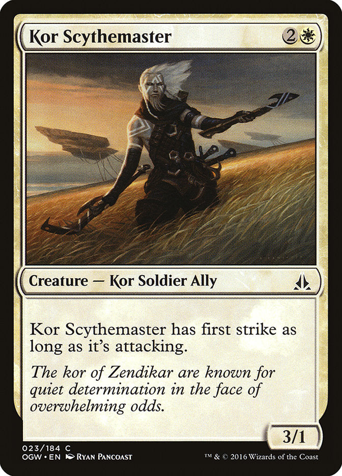 Kor Scythemaster [Oath of the Gatewatch] - Magic: The Gathering - Card Brawlers | Quebec | Canada |
