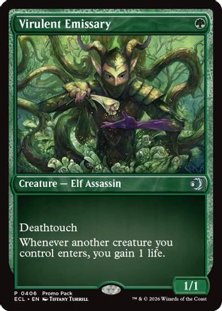 Virulent Emissary (PPECL-406) - Promo Pack: Lorwyn Eclipsed Foil