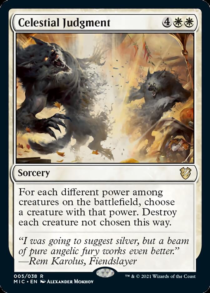 Celestial Judgment [Innistrad: Midnight Hunt Commander] - Magic: The Gathering - Card Brawlers | Quebec | Canada |