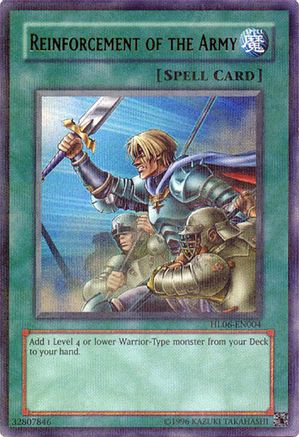 Reinforcement of the Army [HL06-EN004] Parallel Rare - Yu-Gi-Oh! - Card Brawlers | Quebec | Canada |