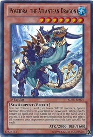Poseidra, the Atlantean Dragon [SDRE-EN001] Ultra Rare - Yu-Gi-Oh! - Card Brawlers | Quebec | Canada |