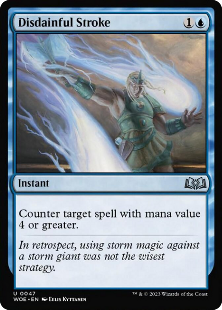 Disdainful Stroke [Wilds of Eldraine] - Magic: The Gathering - Card Brawlers | Quebec | Canada |