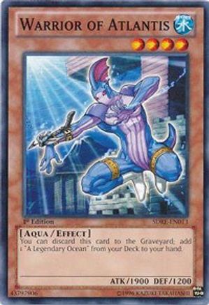 Warrior of Atlantis [SDRE-EN013] Common - Yu-Gi-Oh! - Card Brawlers | Quebec | Canada |