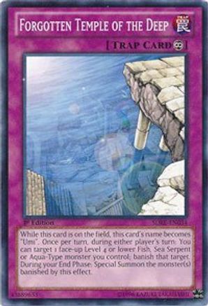 Forgotten Temple of the Deep [SDRE-EN034] Common - Yu-Gi-Oh! - Card Brawlers | Quebec | Canada |
