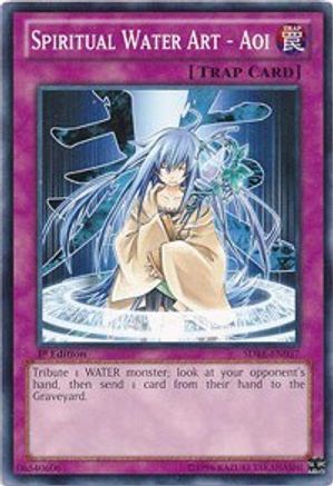 Spiritual Water Art - Aoi [SDRE-EN037] Common - Yu-Gi-Oh! - Card Brawlers | Quebec | Canada |