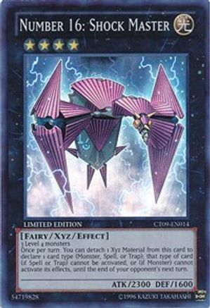Number 16: Shock Master [CT09-EN014] Super Rare
