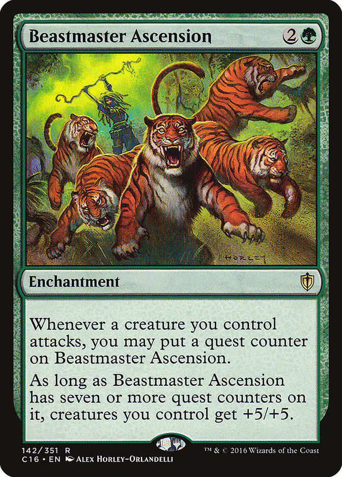 Beastmaster Ascension [Commander 2016] - Magic: The Gathering - Card Brawlers | Quebec | Canada |