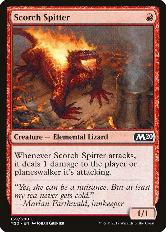 Scorch Spitter [Core Set 2020] - Magic: The Gathering - Card Brawlers | Quebec | Canada |