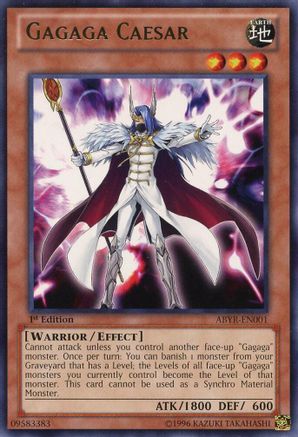 Gagaga Caesar [ABYR-EN001] Rare - Yu-Gi-Oh! - Card Brawlers | Quebec | Canada |