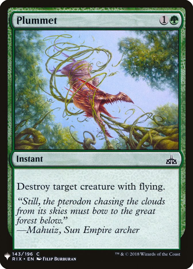 Plummet [Mystery Booster] - Magic: The Gathering - Card Brawlers | Quebec | Canada |