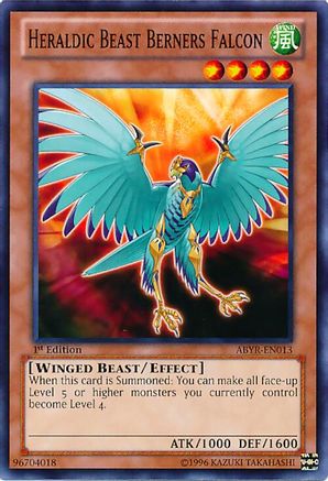 Heraldic Beast Berners Falcon [ABYR-EN013] Common - Yu-Gi-Oh! - Card Brawlers | Quebec | Canada |
