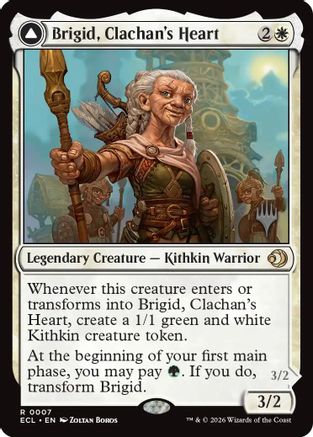 Brigid, Clachan's Heart (PPECL-007) - Promo Pack: Lorwyn Eclipsed Foil