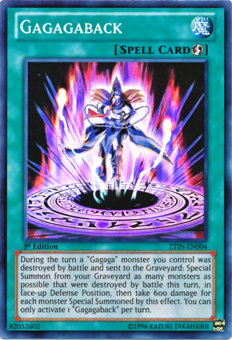 Gagagaback [ZTIN-EN004] Super Rare - Yu-Gi-Oh! - Card Brawlers | Quebec | Canada |