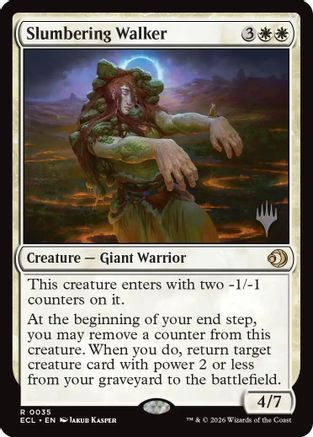 Slumbering Walker (PPECL-035) - Promo Pack: Lorwyn Eclipsed