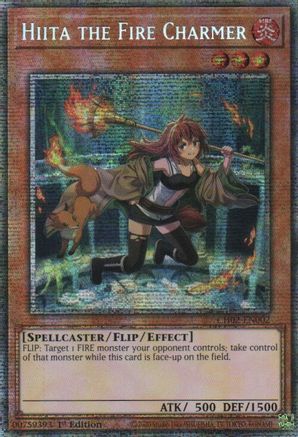 Hiita the Fire Charmer [CH02-EN002] Starlight Rare