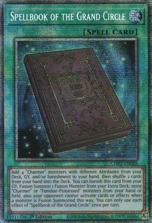 Spellbook of the Grand Circle [CH02-EN028] Starlight Rare - THE CHRONICLES DECK: Spirit Charmers (All-Foil Edition) - Card Brawlers | Quebec | Canada |