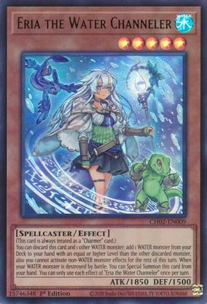 Eria the Water Channeler [CH02-EN009] Ultra Rare - THE CHRONICLES DECK: Spirit Charmers (All-Foil Edition) - Card Brawlers | Quebec | Canada |