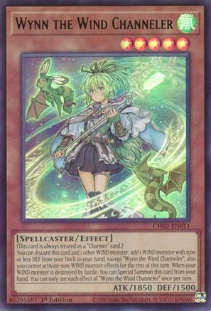Wynn the Wind Channeler [CH02-EN011] Ultra Rare