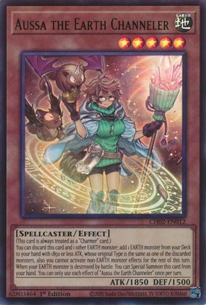 Aussa the Earth Channeler [CH02-EN012] Ultra Rare