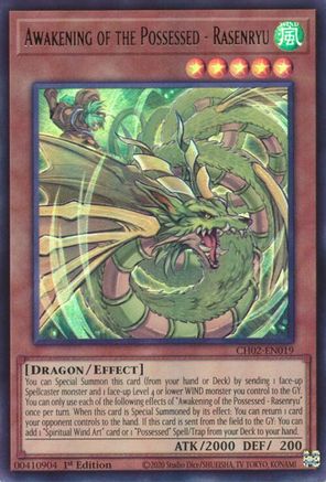 Awakening of the Possessed - Rasenryu [CH02-EN019] Ultra Rare