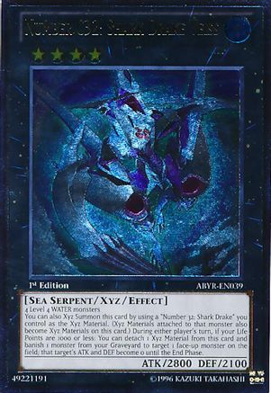 Number C32: Shark Drake Veiss (UTR) [ABYR-EN039] Ultimate Rare - Yu-Gi-Oh! - Card Brawlers | Quebec | Canada |