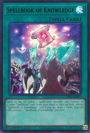 Spellbook of Knowledge [CH02-EN033] Ultra Rare