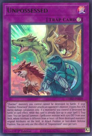 Unpossessed [CH02-EN039] Ultra Rare - THE CHRONICLES DECK: Spirit Charmers (All-Foil Edition) - Card Brawlers | Quebec | Canada |