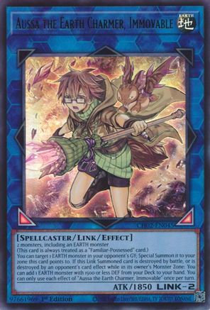 Aussa the Earth Charmer, Immovable [CH02-EN045] Ultra Rare - THE CHRONICLES DECK: Spirit Charmers (All-Foil Edition) - Card Brawlers | Quebec | Canada |