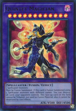 Quintet Magician [CH02-EN046] Ultra Rare - THE CHRONICLES DECK: Spirit Charmers (All-Foil Edition) - Card Brawlers | Quebec | Canada |